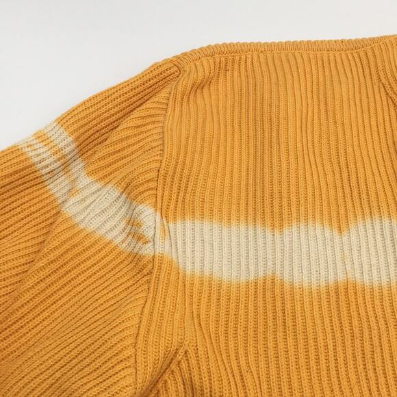 TAOS tye-die yellow unisex sweater EUC size Large - Picture 5 of 14